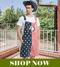 American flag embroidered eagle overalls