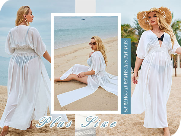 plus size cover up long bathing suit cover ups for women