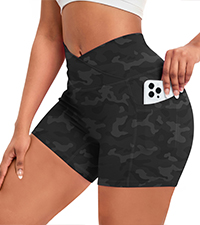 workout shorts women