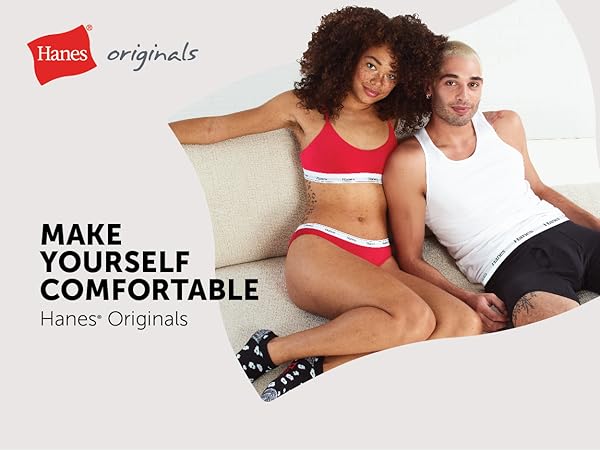 Make Yourself Comfortable in Hanes Originals