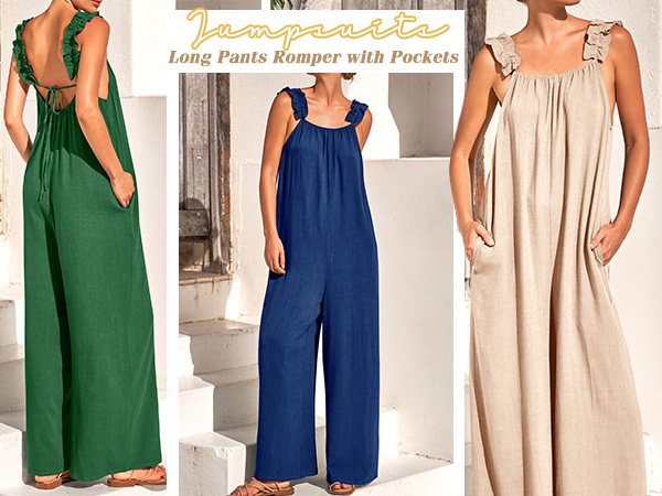 jumpsuits for women rompers for women wide leg jumpsuits for women loose jumpsuit for women baggy