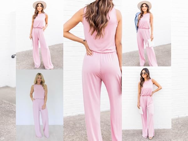 Wide leg pant romper style ,stylish and fashion