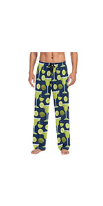 Lime Margarita Cocktail Mens Pajama Pants