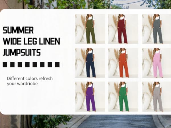 linen jumpsuit for women