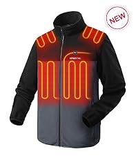 Fleecing Heated Jacket for Men