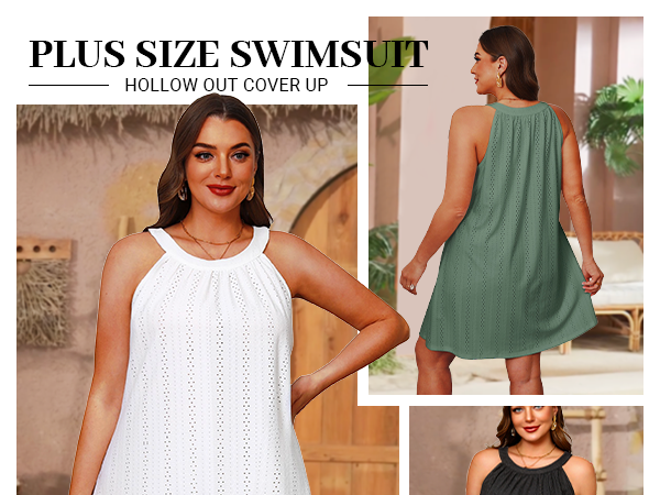 bathing  suit cover up plus size