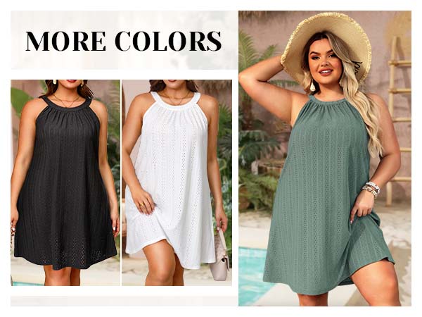 plus swimwear cover up women