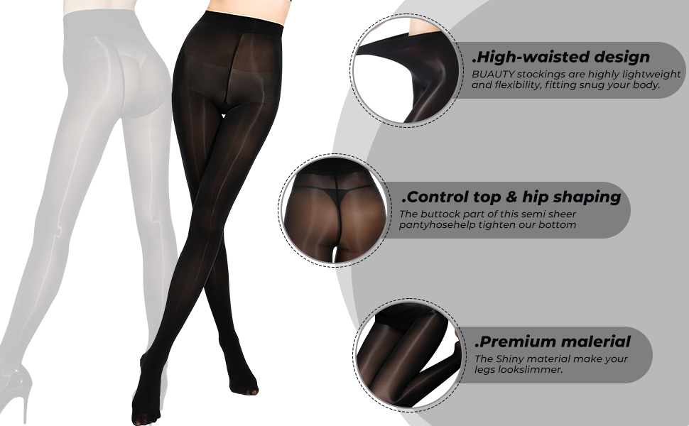 shimmer tights for women