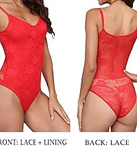 lace bodysuit for women