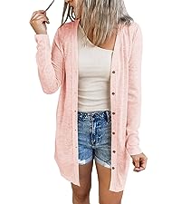 lightweight long cardigan