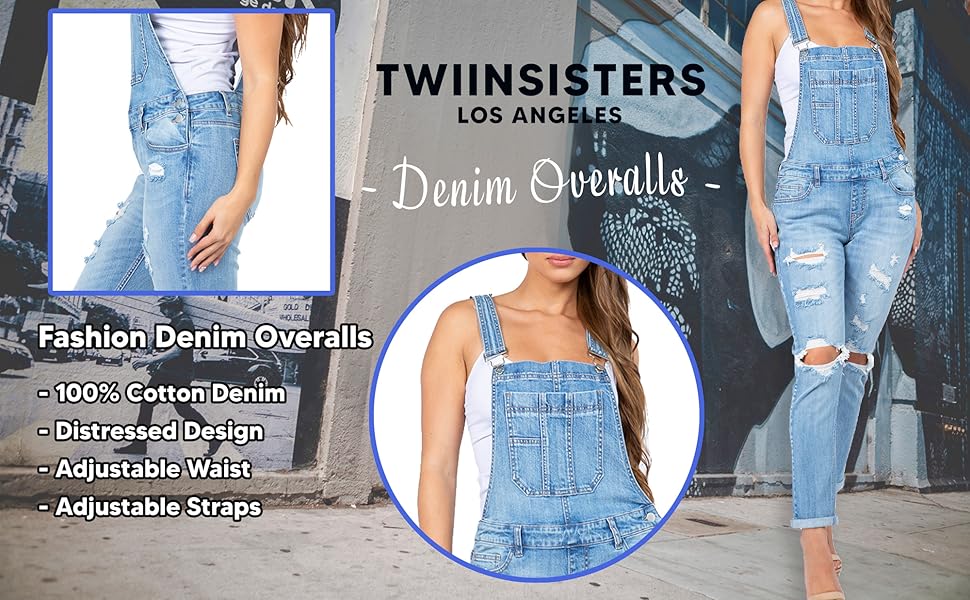 Denim Overalls