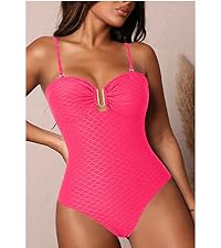 womens sexy one piece bathing suits cheeky spaghetti straps backless push up beach swimsuits