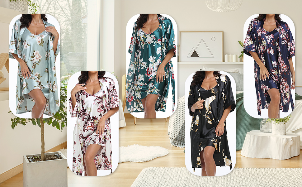 floral sleepwear