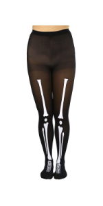 skeleton bones tights