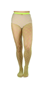 large diamond net spandex pantyhose