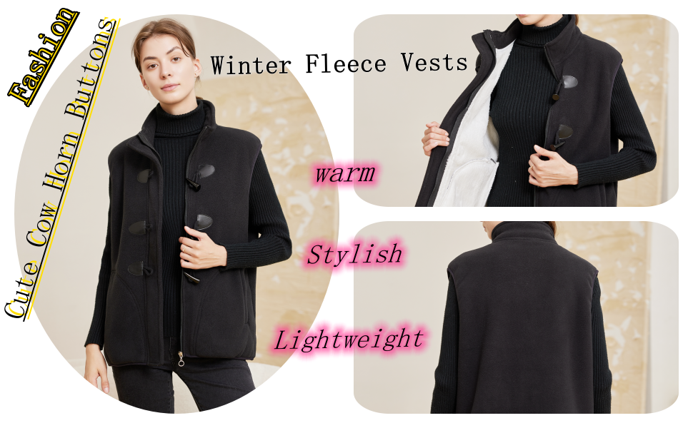 Fall & Winter Vest for Women