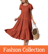 beach dresses for women 2024 vacation casual short sleeve dresses for women womens tiered dresses