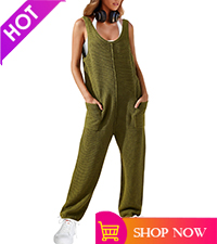 Knit Sleeveless Jumpsuit