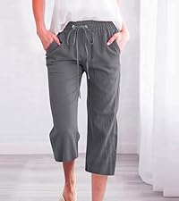 linen pants women