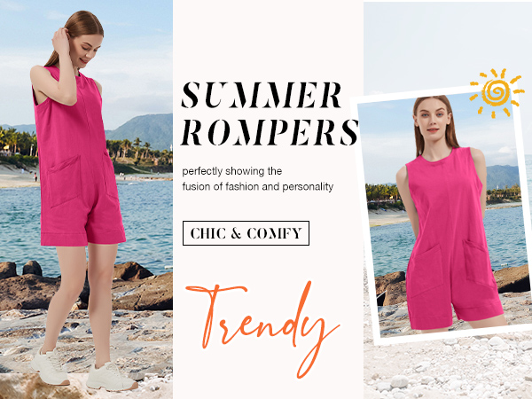 summer rompers