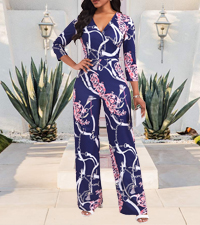 Women''s Casual Long Sleeves Jumpsuits