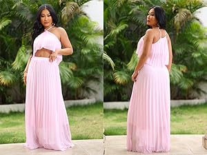 summer 2 piece dresses for women