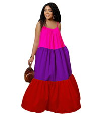 Flowy maxi dress for women vacation