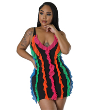 Sexy mini dress for women clubwear