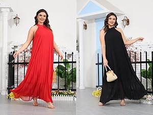 Plus Size Maxi Dress for women