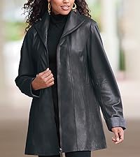 A-Line Leather Jacket