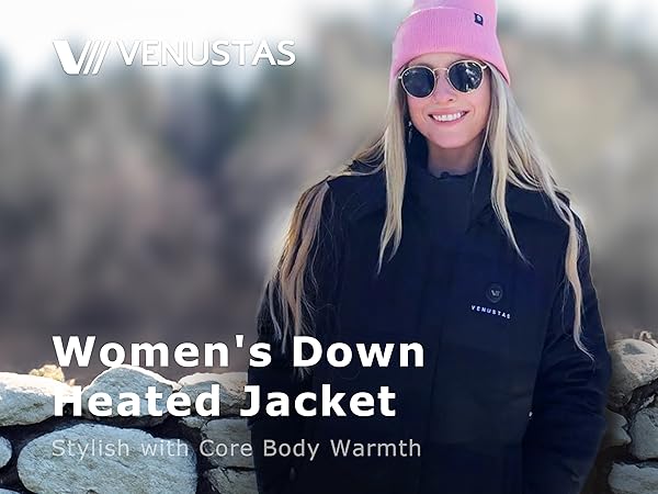 Women&#39;s Puffer Heated Jacket