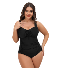 plsu size one piece swimsuits