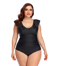 plus size one peice swimsuits