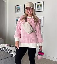 pink sweater women