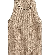 sleeveless sweater vest