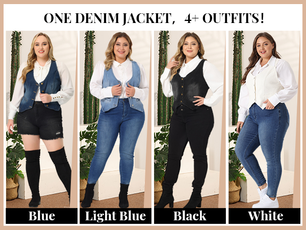 Plus Size Denim