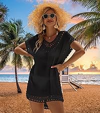 Womens Swimsuit Cover Ups Cute Bikini Beach Swimwear