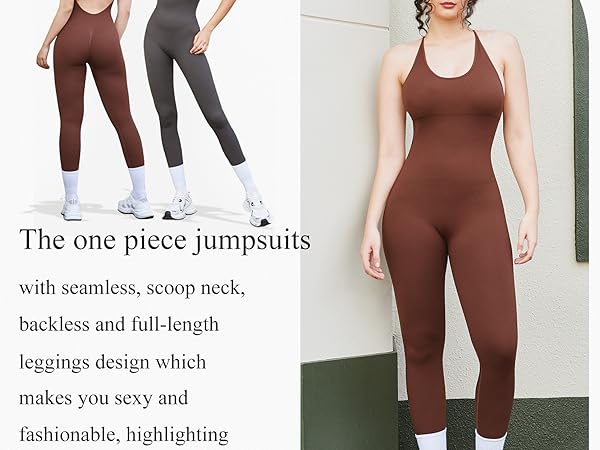 Butt Lifting Yoga Jumpsuits