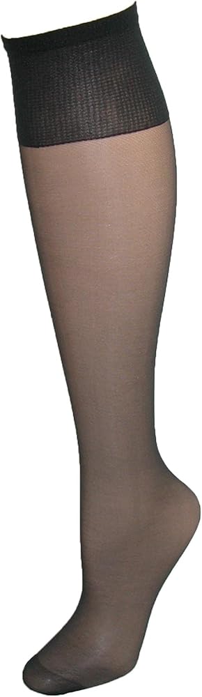 Hanes Silk Reflections Women's Plus-Size 2 Pack Knee High