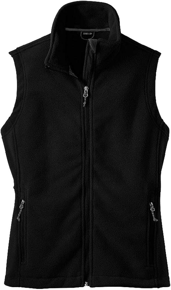 Womens Soft and Cozy Fleece Vests in 5 Colors. Sizes: XS-4XL