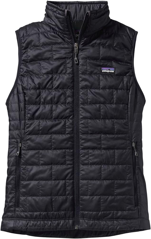 Patagonia Womens Nano Puff Vest, Black, XS