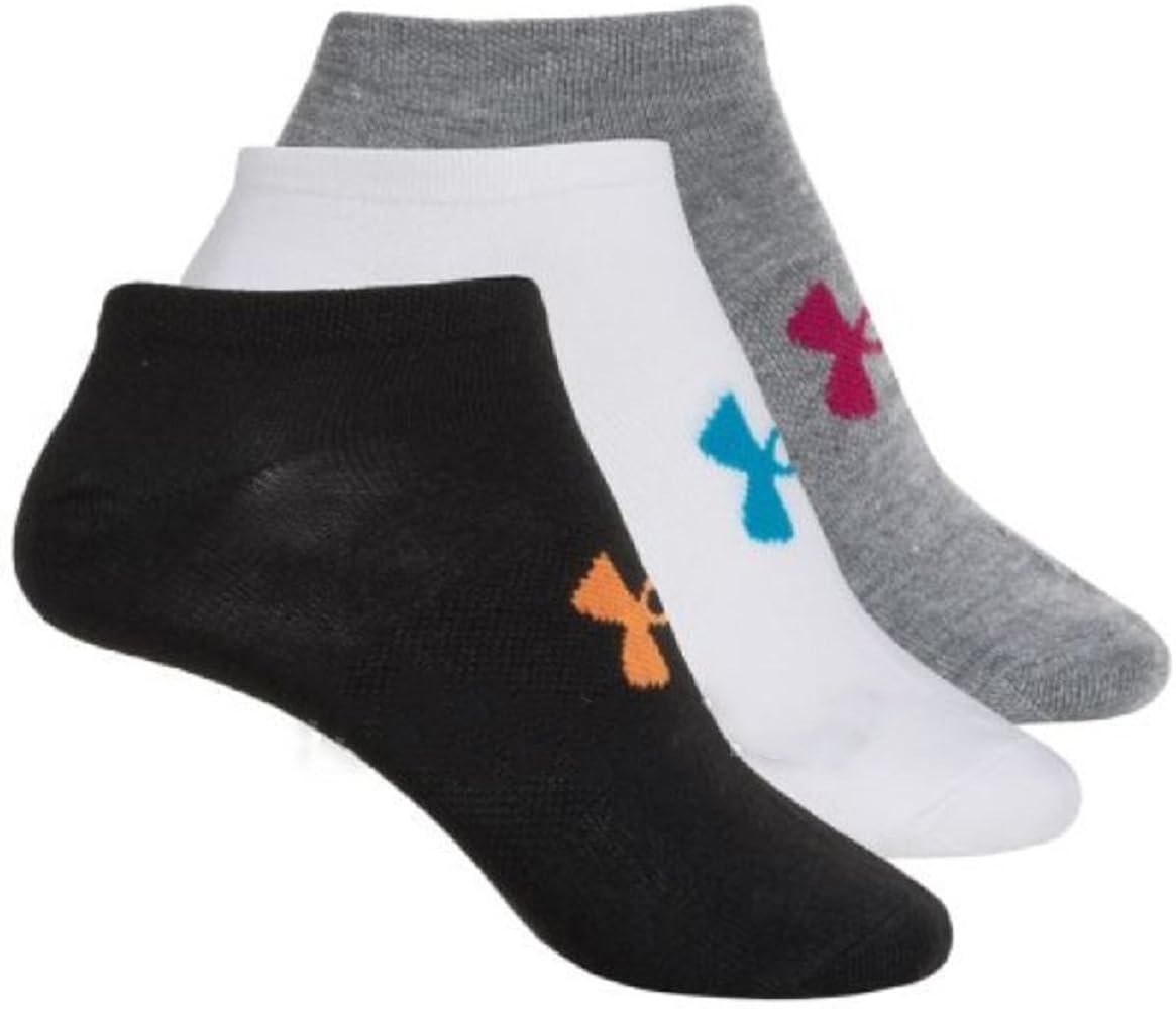 Under Armour Women`s No Show Liner 3 pack