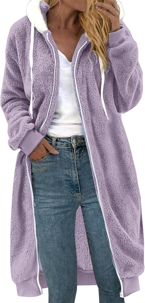 1x Jackets for Women Fashionable Women'S Long Sleeve Solid Pocket Cardigan Button Top plus Coats for Women plus