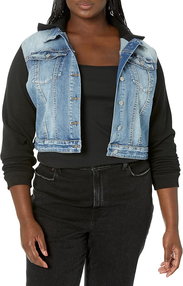 City Chic Women's Apparel Women's City Chic Plus Size JKT Denim Street