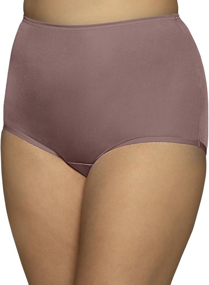 Vanity Fair Women's Perfectly Yours Ravissant Tailored Brief Panty 15712, Chocolate Mousse, 12