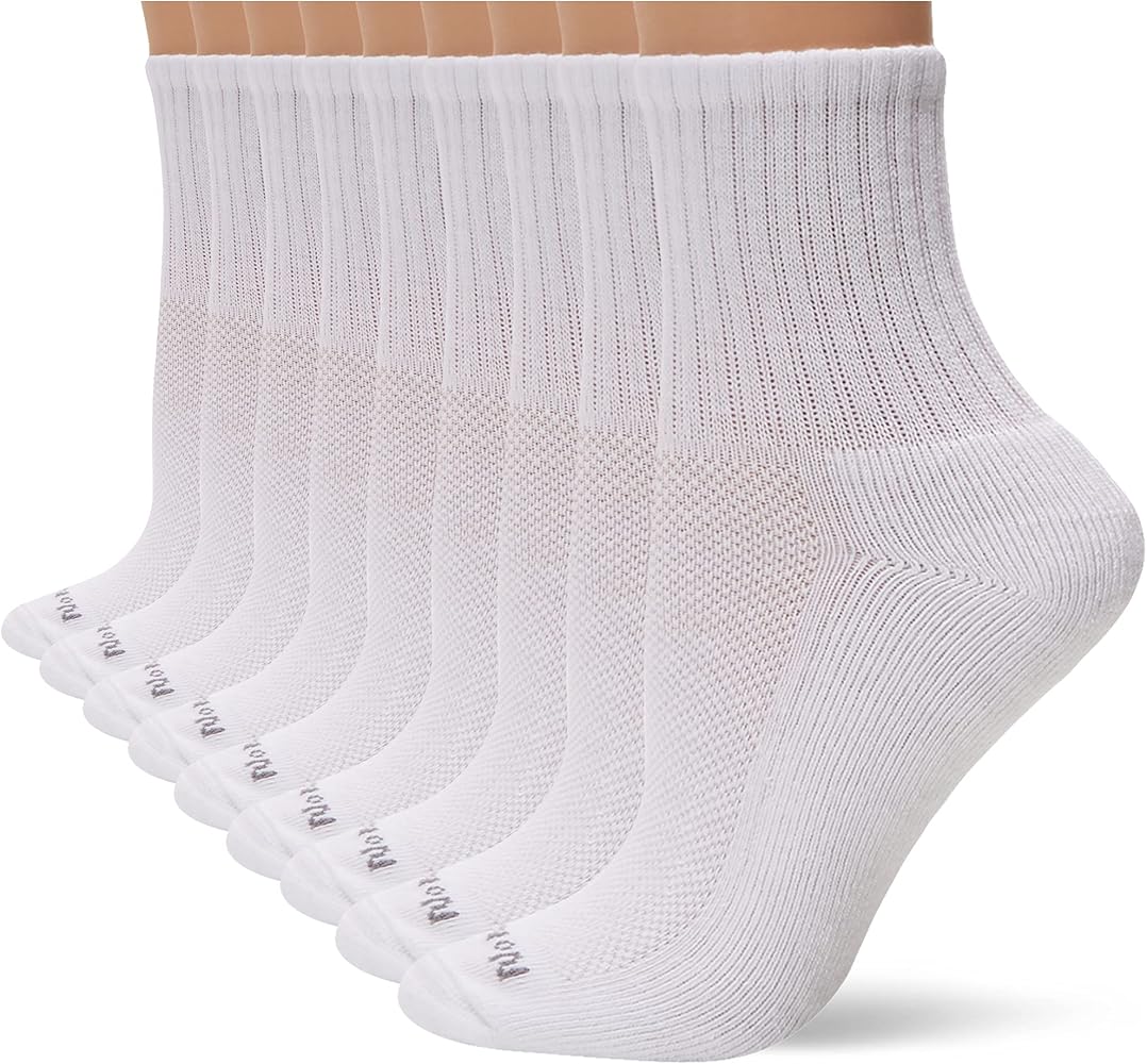 No Nonsense Women's Soft & Breathable Cushioned Mini Crew Socks