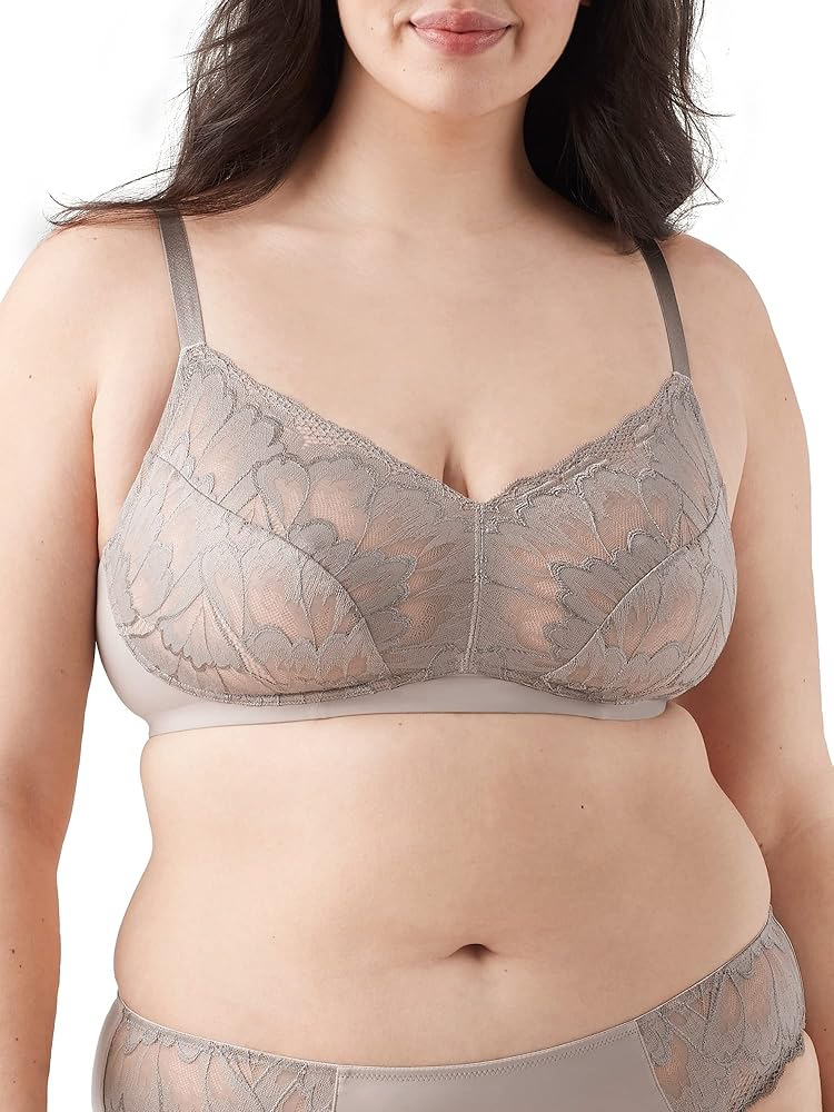 True & Co Womens Soft Lace Bralette