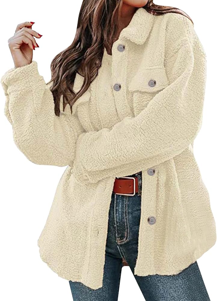 2023 Winter Coats Women Warm Thicken Trench Coat with Hood Trendy Casual Fleece Jackets Cute Soft Outerwear Windbreaker