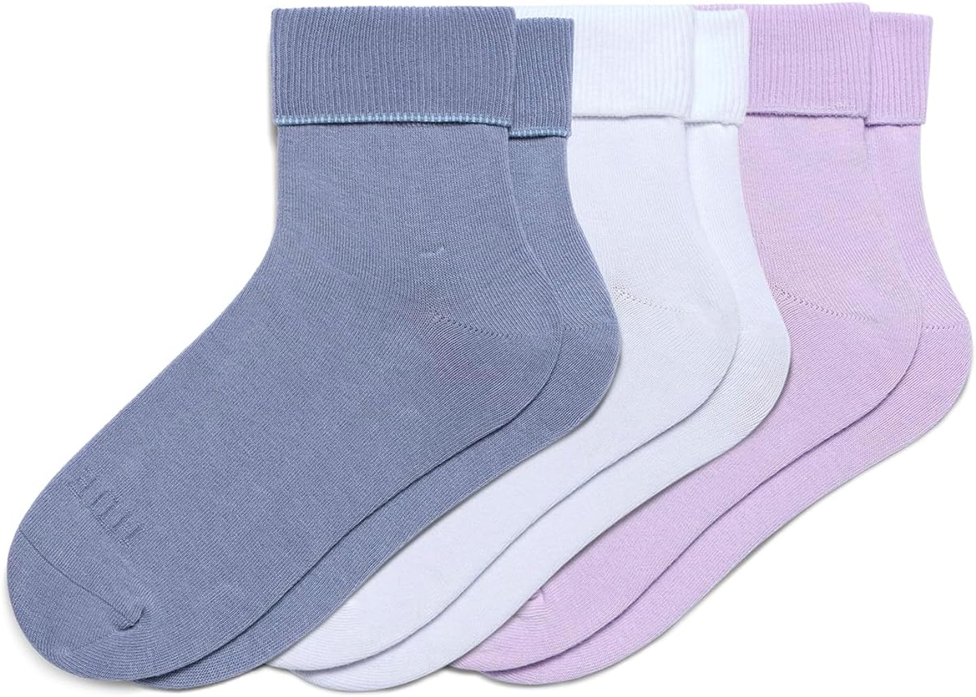 HUE Women's Bobby Sock Causal Crew 3 Pair Pack