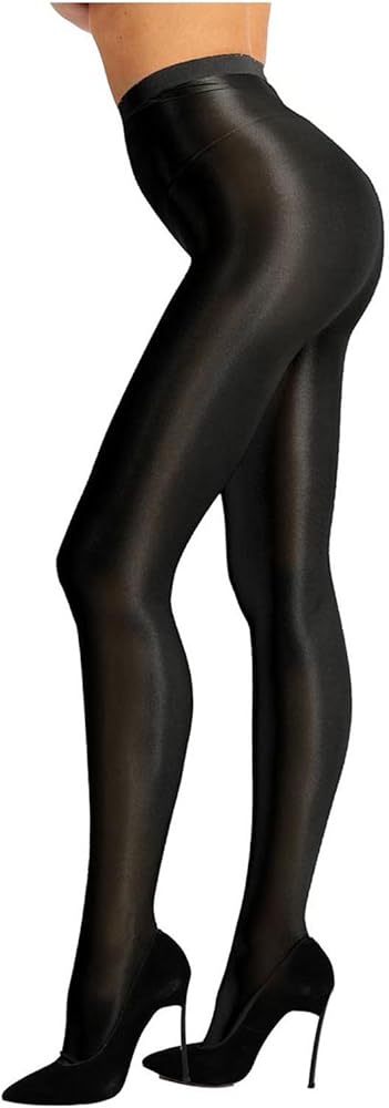 YiZYiF Women's Ultra Shine Oil Socks 70D Thickness Dance Tights Pantyhose Stockings